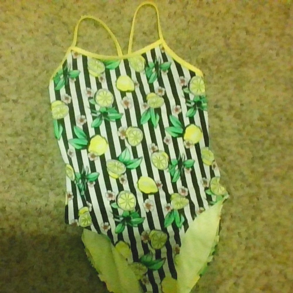 lemon full body swimsuit
